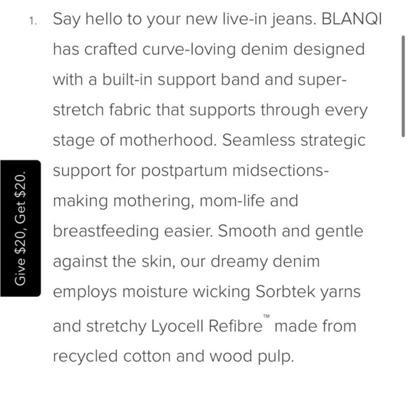 Blanqi Maternity Denim, 14 - Picture 14 of 16